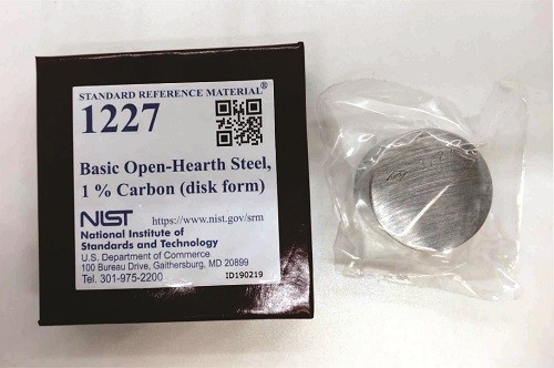 SRM 1227 堿性開敞式鋼，1%碳標準品