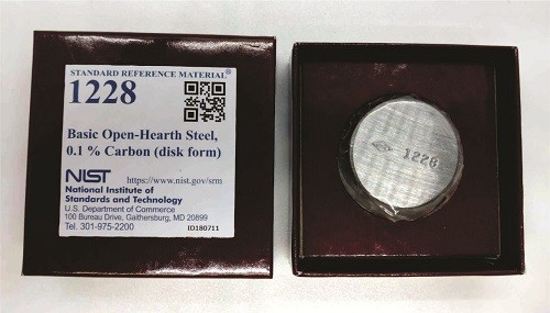 SRM 1228 La鋼，0.1%C標準品