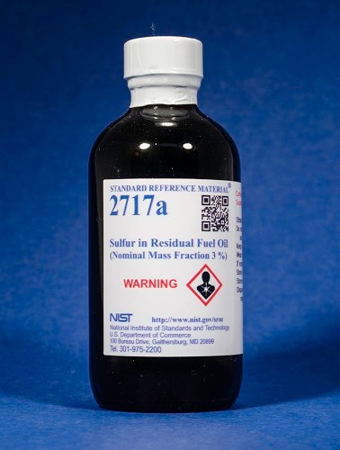 SRM 2717a  殘余燃料油中的硫標(biāo)準(zhǔn)品(公稱質(zhì)量分數(shù)3%)